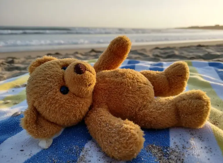 Photo de Doudou, ours caramel