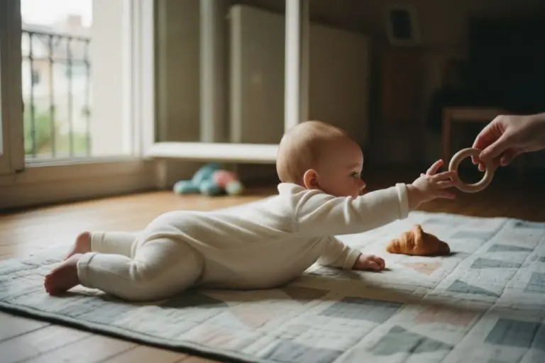 7 jouets en bois et peluches pour éveiller un bébé de 6 mois