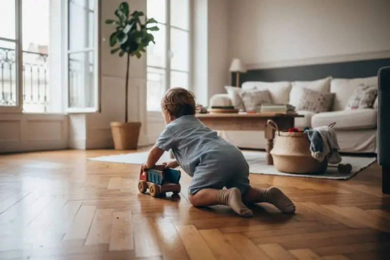 7 jouets en bois et peluches pour éveiller un garçon de 1 an