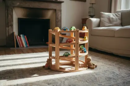 Garage en bois : 5 critères pour choisir un jouet durable et sûr