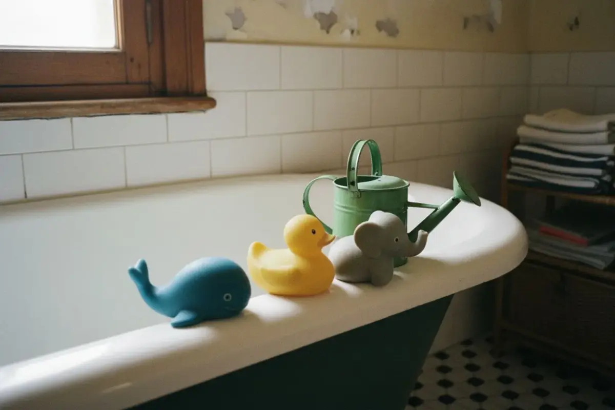 5 jouets de bain d’inspiration Montessori vraiment utiles à bébé