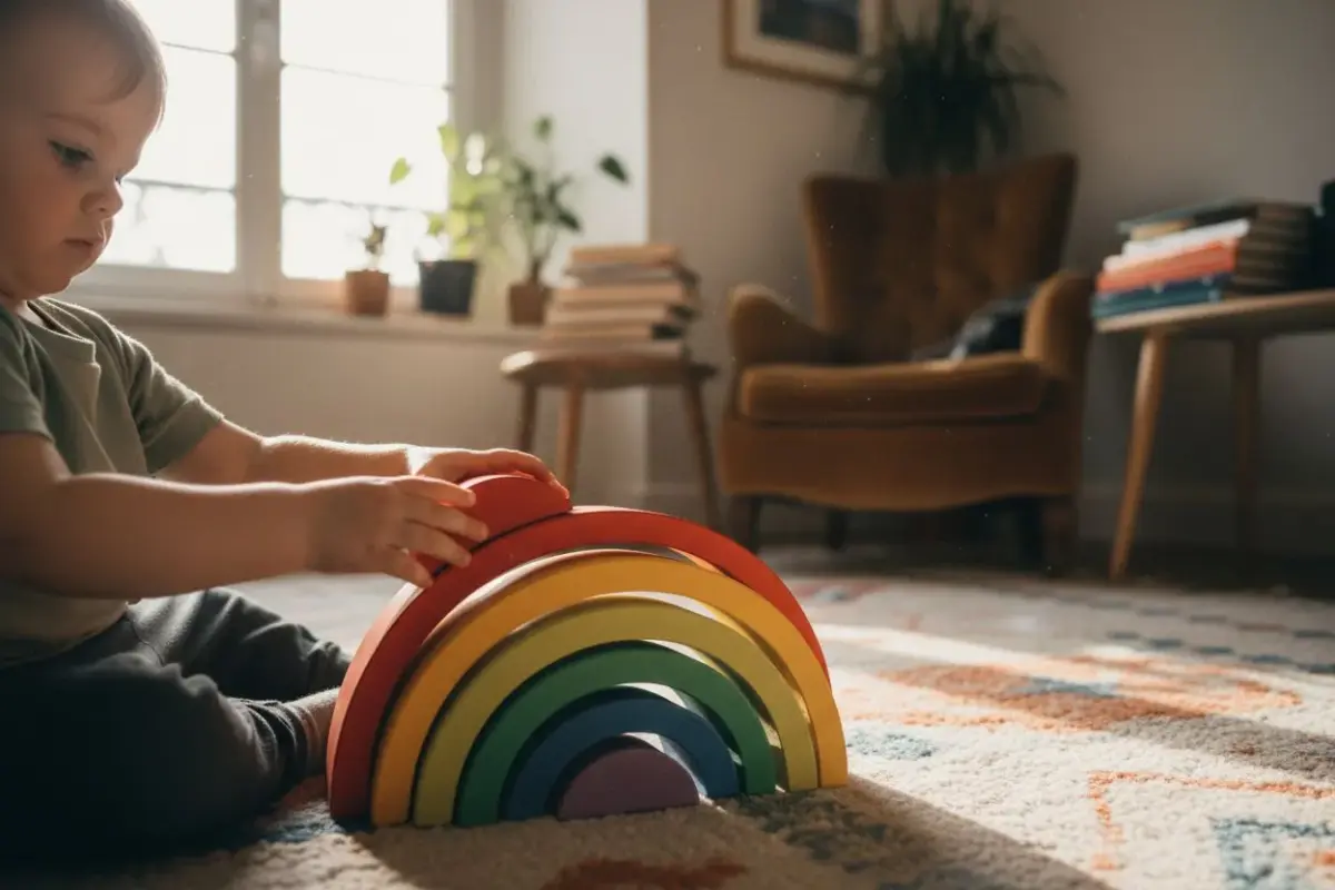 7 jouets en bois et peluches pour éveiller bébé de 12 à 18 mois