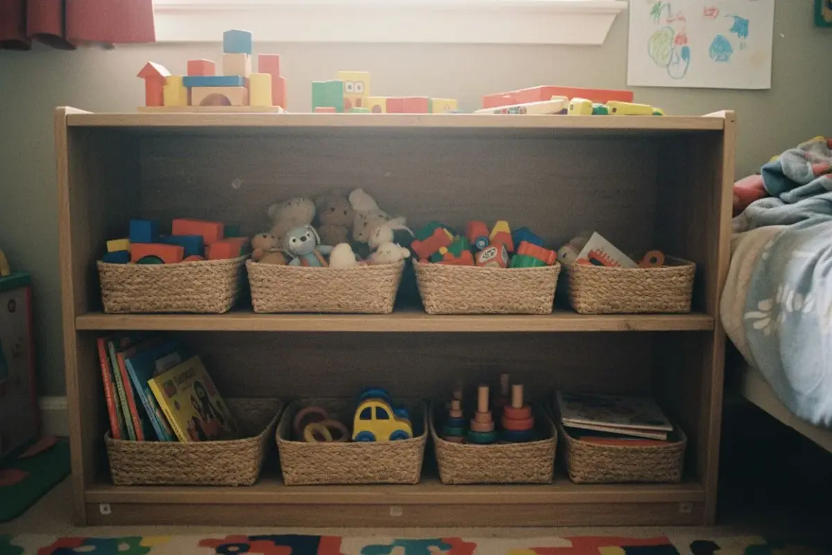 Rangement des jouets Montessori : 5 règles pour favoriser l’autonomie